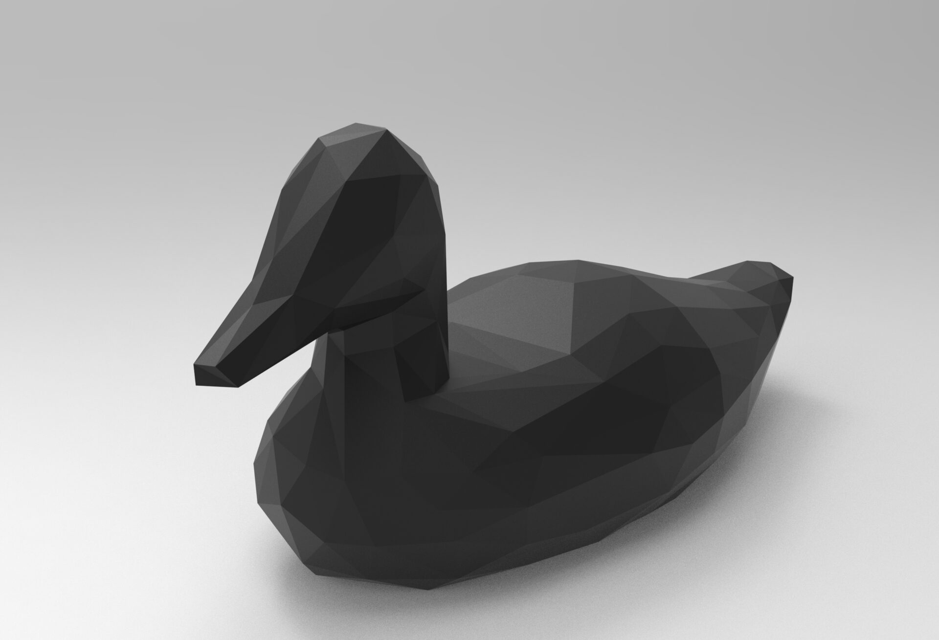 low-poly-duck