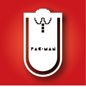 pac-man-bookmark